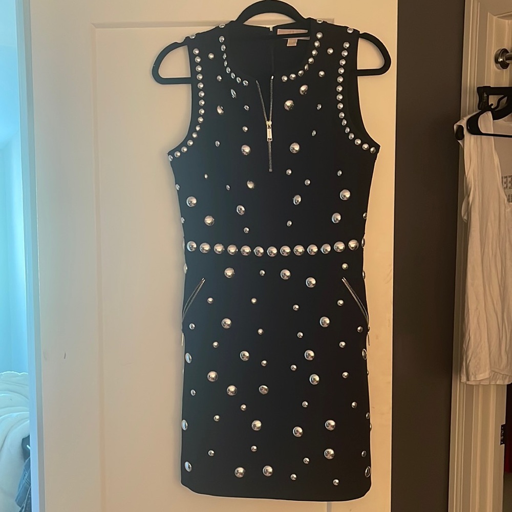 Michael kors studded shift dress size 4